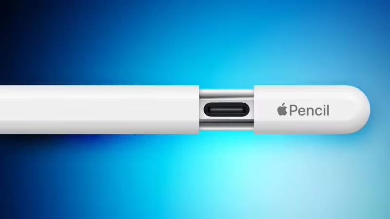 苹果中国上线翻新 Apple Pencil（USB-C）手写笔，549 元