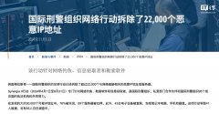 国际刑警组织公布网络犯罪打击行动 Synergia II 成果：逮捕 41 名嫌犯、查获 2.